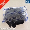 BLACK PLUGS 24