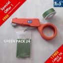 GREEN CABLE TIE GUN PACK 24